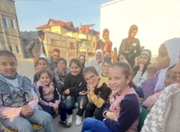   Psychological Support and Joy for Displaced Children in Gaza